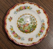 ROYAL ALBERT Śliczny Talerzyk na ciasto CHELSEA BIRD 16 cm #3