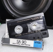 Kaseta magnetofonowa TDK SA 90 (1988) US