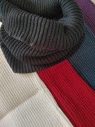 OKAZJA tanio polski nowy z metka komin, szal, szalik, golf,100 % anilana