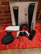 Konsola ps5 fat z napędem+ pad+ akcesoria 
