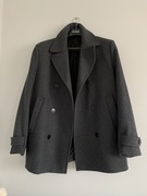 Męski nowy płaszcz wełniany H&M 