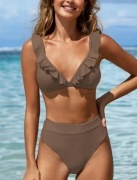 Kostium kąpielowy bikini w kolorze cappucciono rozm. M