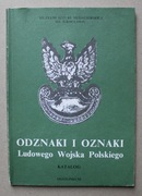 1391 Odzanki i oznaki Ludowego Wojska Polskiego Katalog Mieczysław Wełna