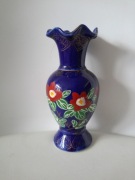 Wazonik granatowy czerwone maki