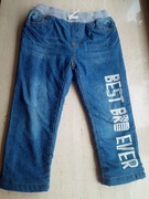 Spodnie jeansowe ocieplane