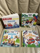 Zestaw książeczek o pojazdach