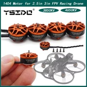 Silniki BLDC bezszczotkowe YSIDO 4Pcs 1404 3850KV do drona 3 cale