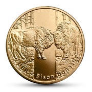 2013 Moneta Żubr -  mennicza