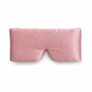 Maska jedwabna do spania, różowa