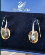 Oryginalne kolczyki Swarovski jak nowe w opakowaniu