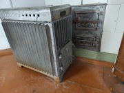 Piec stałopalny żeliwno-stalowy