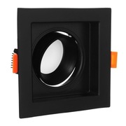 OPRAWA HALOGENOWA SUFITOWA CZARNA ALUMINIUM LED