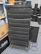 Zestaw kolumn 2x6,5'' z możliwością zawieszania i stakowania 2x1500W RMS