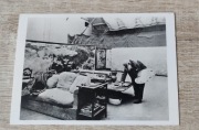 Kartka pocztówka fotografia czarno-biała Monet