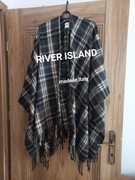 Poncho pelaryna River Island made in Italy 