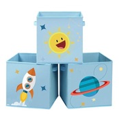 3 Pudełka do przechowywania - 30x30x30cm - 3 sztuki -nowe