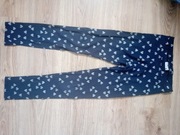 Leggnisy granatowe dziewczęce Zara r.152 cm