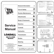 JCB 528-70 528S Service Manual Instrukcja serwisowa / naprawy