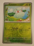 REVERSE HOLO Cottonee 014/162 Karta POKEMON TCG Temporal Forces