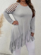 Damska bluzka z chwostami 5xl