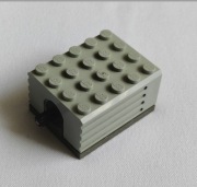 Lego Technic sprawny silnik elektryczny 9V 2838c01 old gray