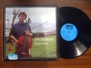 Ola KARLSSON - cello recital STRAVINSKI CHOPIN lp UNIKAT autograf