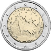 2 Euro - Estonia z 2021 roku.