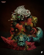 Figurka druk 3D żywica 12K " Battle Beast - F1019 " - 120 mm