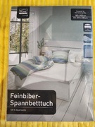 Prześcieradło bawełniane Home Ideas 180x200 szare