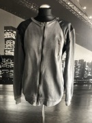 Rozpinana bluza ze skórzanymi wstawkami reporter 176