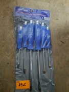 WKRĘTAKI DO POBIJANIA ŚRUBOKRĘTY ŚLUSARSKIE 6 el