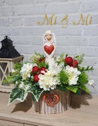 Stroik na cmentarz, grób, anioł