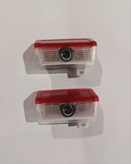 Światła drzwi samochodu 2X lampa dekoracyjna LED Do Mercedes Benz