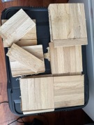 Mozaika klepka dębowa deseczki debowe