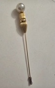 Stara spinka do kapelusza, włosów, broszka vintage