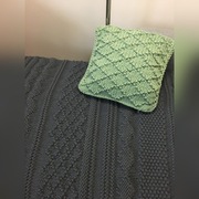 Poszewka, poduszka sznurek bawełniany