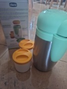 Termos obiadowy Chicco z pojemnikami nowy