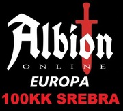 ALBION ONLINE 100KK SILVER SREBRO 100 MILIONÓW SREBRA EU EUROPA