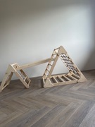 Drewniany plac zabaw Piklera dla dzieci do domu 3w1