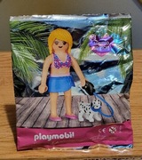 Playmobil dziewczyna z pieskiem saszetka z klockami edycja limitowana