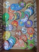 Pokemon tazo tazos kompletne serie seria pierwsza i druga lays 2000 i 2001