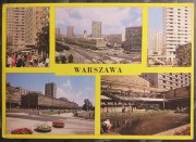 WARSZAWA PASAŻ SKRZYŹOWANIE KAWIARNIA - Z NAPISEM