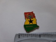 Magnes na lodówkę - 826g. GHANA Afryka MAPA