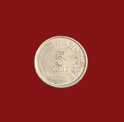 Moneta 5 centów 1969, Singapur