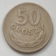 Stare monety po kolekcjonerze 50 groszy 1949r.