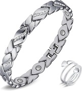 Jeracol Energetix bransoletka magnetyczna + pierścionek magnetyczny