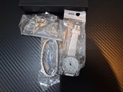 Damski zegarek, nowy z łańcuszkami i kolczykami