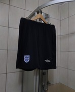 krótkie spodenki XL sportowe Umbro reprezentacja angli czarne ciemne granat