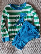 Piżama dinozaur dwuczęściowa chłopięca 110