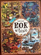 Rok w Lesie - E.Dziubak wyd. Nasza Księgarnia, stan idealny
